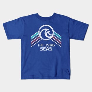 The Living Seas Epcot Center Vintage Retro Style Retrocot Kids T-Shirt